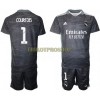 Original Trikotsatz Real Madrid Thibaut Courtois 1 Torwart Heimtrikot 2021-22 Für Kinder